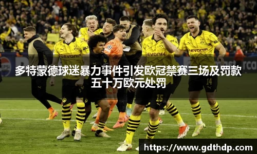 多特蒙德球迷暴力事件引发欧冠禁赛三场及罚款五十万欧元处罚